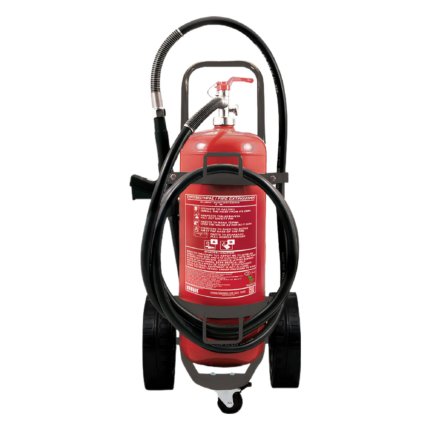 50 Lt Fluorine-Free Foam Trolley Fire Extinguisher with Permanent Pressure